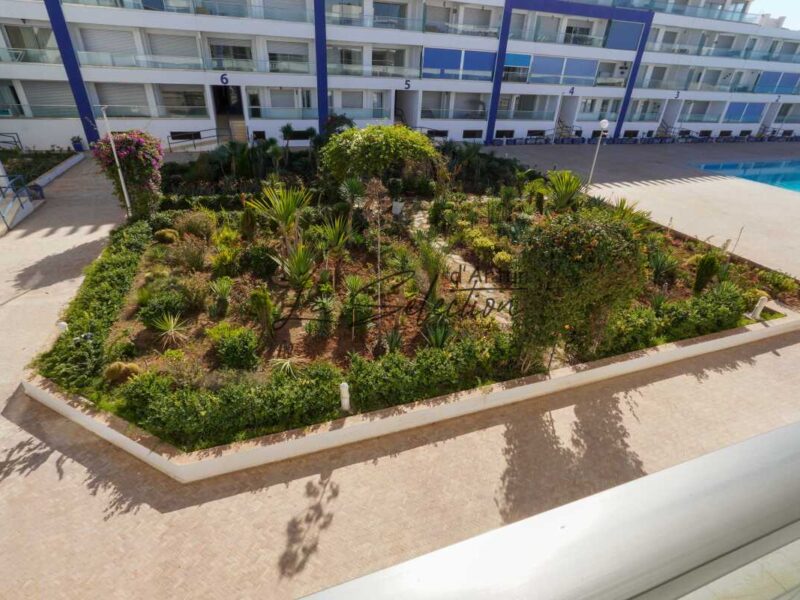 Appartement à vendre vue sur piscine dans une résidence de haut standing à Taghazout