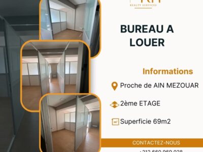 Bureau à louer - Proche Ain Mezouar