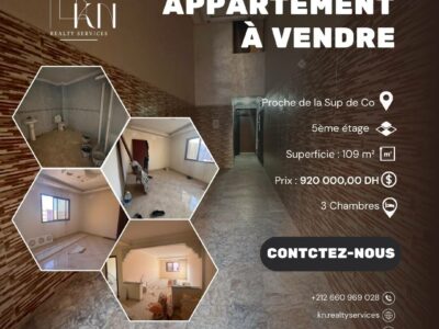 À vendre Appartement a Marrakesh centre ville