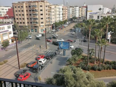 Splendido monolocale a Casablanca arredato in affitto a Boulevard Anoual, vicino a Carrefour