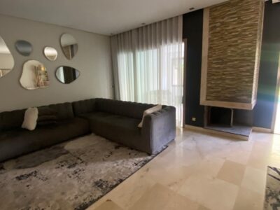 NOUVEAU ACHETER Superbe villa en Bande 2 façades à vendre Résidence fermée et sécurisée prestigia - Ville verte Bouskoura Golf City 6,300,000MAD