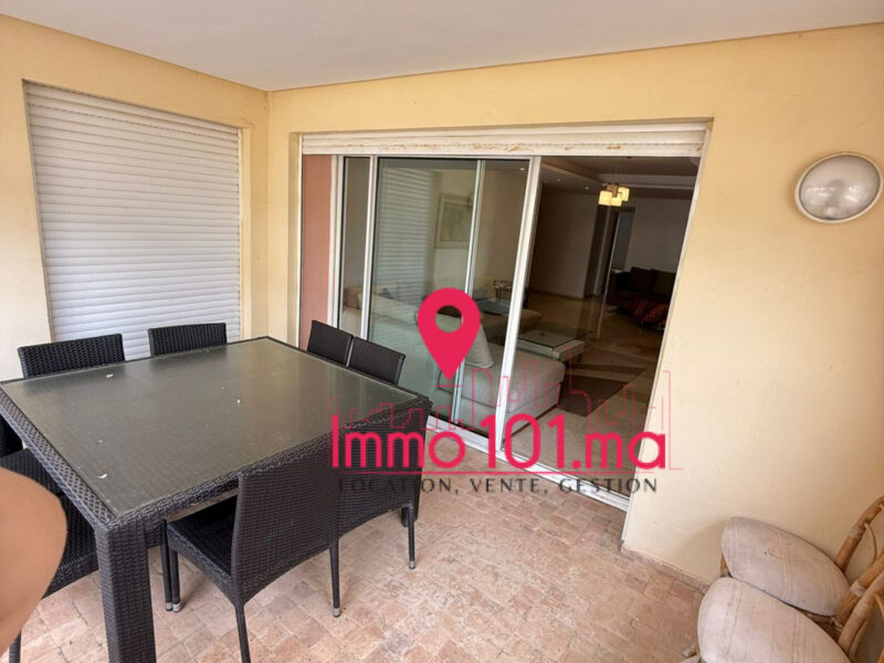 Immo 101 vous propose à la vente un appartement à Rabat